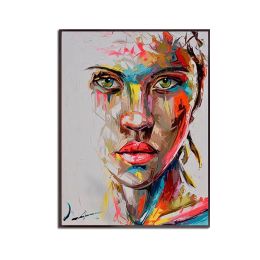 Ha's Art Top Selling Handmade Abstract Oil Painting Wall Art Modern Minimalist Fashion Figure Picture Canvas Home Decor For Living Room Bedroom No Fra
