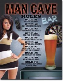 Man Cave - Rules - 034-1713