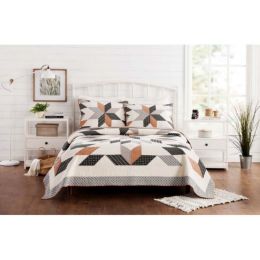 Full/Queen Comforter;   A variety of styles - Off-White Starburst