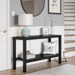 Console Table;  Available in Multiple Colors - Black Oak and Canyon Walnut - black oak