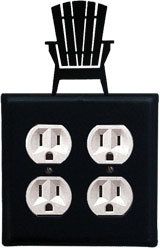 Adirondack - Double Outlet Cover - EOO-119