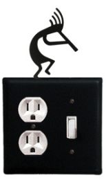 Kokopelli - Single Outlet and Switch Cover - EOS-56