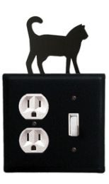 Cat - Single Outlet and Switch Cover - EOS-6