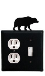 Bear - Single Outlet and Switch Cover - EOS-14