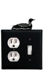 Loon - Single Outlet and Switch Cover - EOS-116