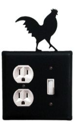 Rooster - Single Outlet and Switch Cover - EOS-1