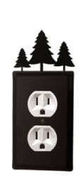 Pine Trees - Single Outlet Cover - EO-20