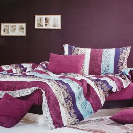 Blancho Bedding - [Love in the Rhine] Luxury 5PC Comforter Set Combo 300GSM (Queen Size) - CFRS(MF63-3/CFR01-3)