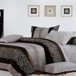 Blancho Bedding - [Charming Garret] Luxury 4PC Comforter Set Combo 300GSM (Twin Size) - CFRS(MF64-1/CFR01-1)