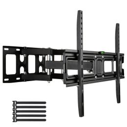 32-70 Inch Double Pendulum Large Base TV Stand Tmds-101 Bearing 50Kg/Vese600*400/Upper And Lower-10~ 10Â° - Black