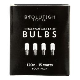Evolution Salt Bulb - Clear - 15 Watt - Pack of 4 - 1701945