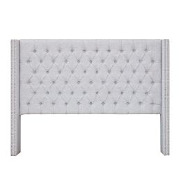 [Only support Drop Shipping Buyer] Amelia Queen Upholstery Headboard - as pic
