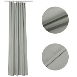 W54"*L120" Outdoor Patio Curtain/Gray - As Picture