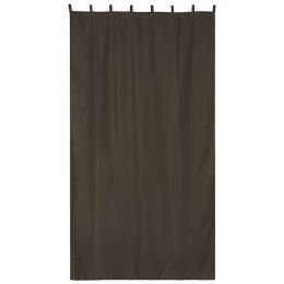 W54"*L120" Outdoor Patio Curtain/Coffee - As Picture