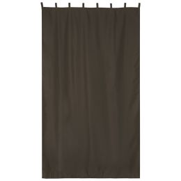 W54*L108in Outdoor Patio Curtain/Coffee - As Picture