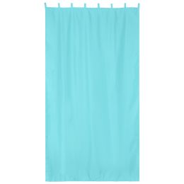 W54"*L120" Outdoor Patio Curtain/Light Blue - As Picture