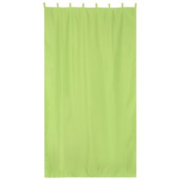 W54"*L120" Outdoor Patio Curtain/Bright Green - As Picture