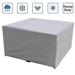 Waterproof Garden Patio Furniture Protection Cover Outdoor Table Rainproof Cover - 325*208*58cm/128"x82"x23" (LxWxH)