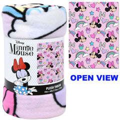 Minnie Mouse Plush Throw - 45in x 60in - Default