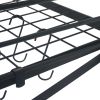 2-Tiered Wall Mounted Pot Rack - Black